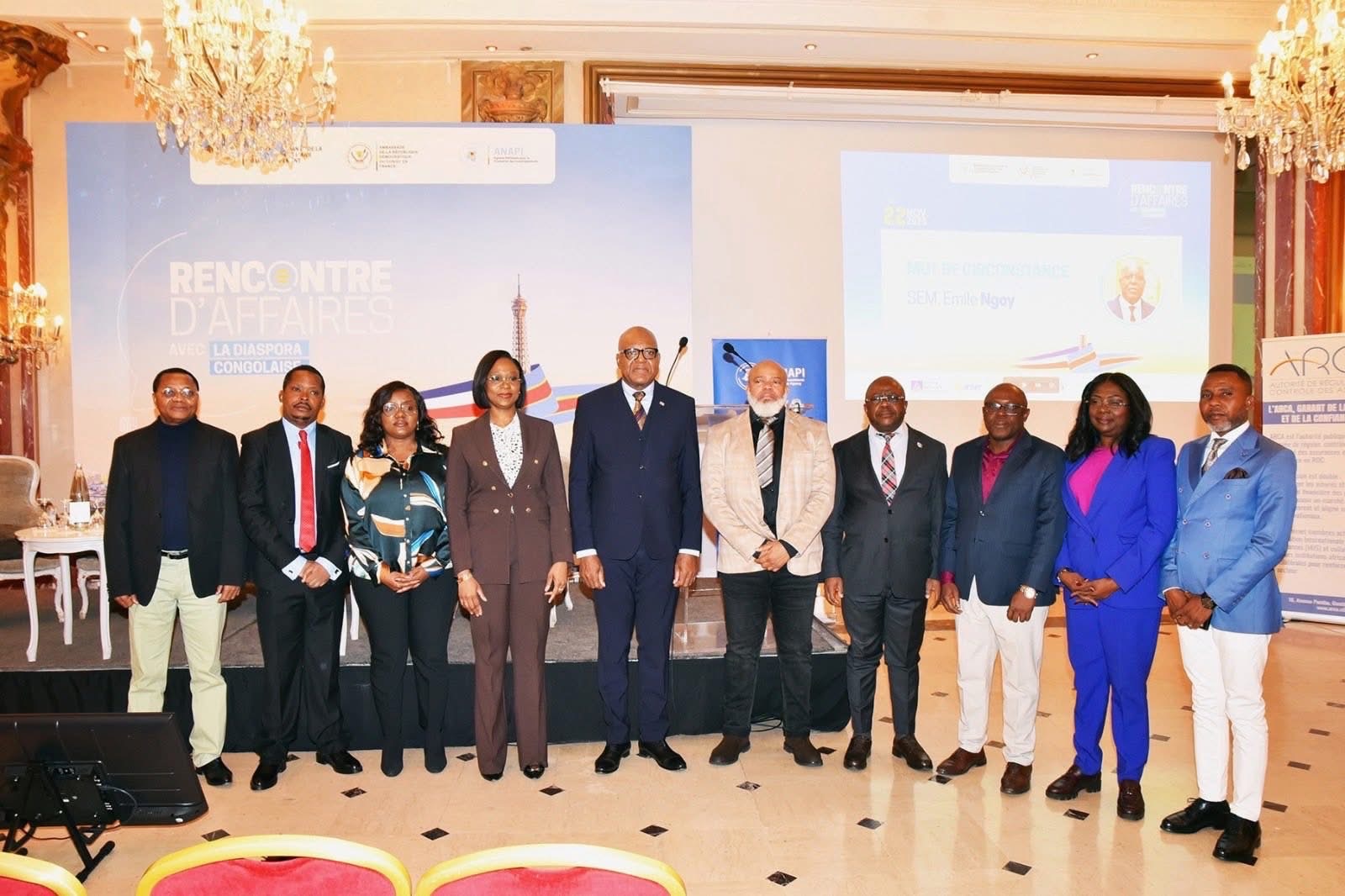 Rencontre d’affaires avec la diaspora congolaise